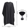 Gatuida Unisex Barber Cape with Hairdressing Cape and Soft Bristle