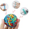 Rubber Bands Coloured,Rubber Band Ball, Elastic Band Ball Document Organizing