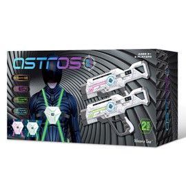 Laser Tag Rechargeable, Lazer Tag Game Set of 2 for Kids Indoor & Outdoor Play, Gift Ideas for Kids Teens and Adults, Cool Toys for Teenage Ages 8 9 10 11 12+Year Old Boy & Girls