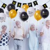 SUNBEAUTY 18 Pcs Happy Retirement Balloons With Pattern 12 Inch
