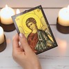 NKlaus Guardian Angel Christian Icon Wooden 9.7 x 13.5 x