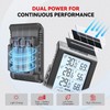BaldrTherm Solar Outdoor Thermometer, Wireless Temperature & Humidity Monitor with