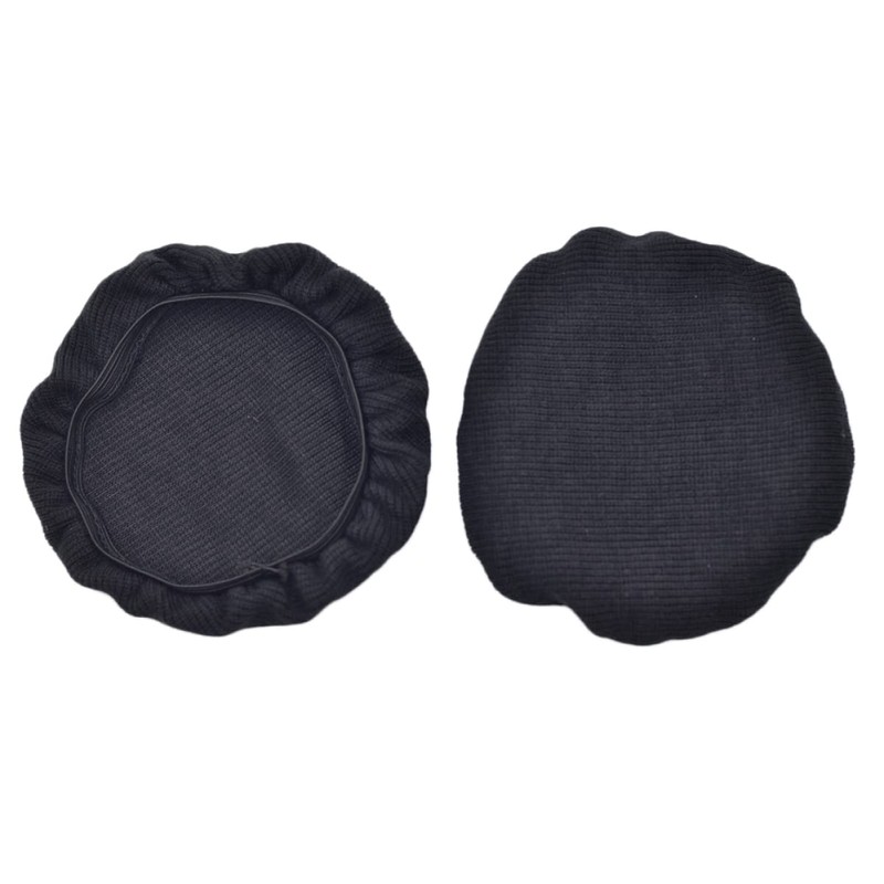 Mobestech 30pcs Headset Cover Black Earmuff Cushions for Headphones Dustproof
