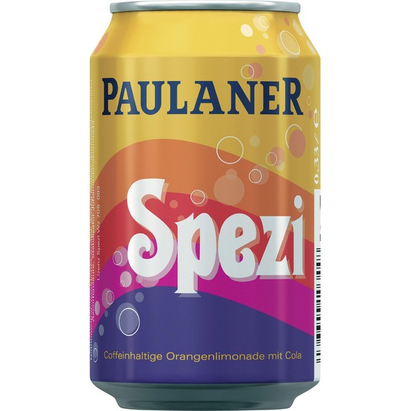 Paulaner Spezi (Cola & Orange Soda) - 0.33l