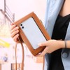 Bolso Bandolera Para TeléFono MóVil Con Pantalla TáCtil Para Mujer,Cartera