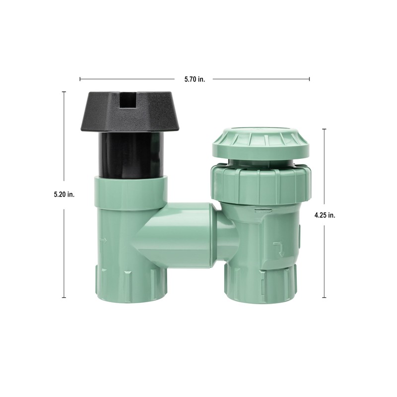 Orbit 51022P 3/4" FPT Anti-Siphon Manual Sprinkler Valve