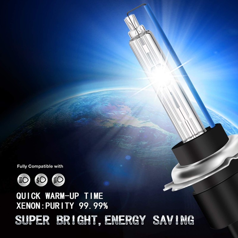 Winpower HID Xenon Bulb x2, H7