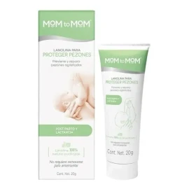 Mom To Mom Lanolina 20g Para Pezones Agrietados