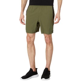 RVCA Yogger Men's V Atheltic Sports Shorts, Olive Leaf It To Me