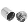 5PCS Seasoning Bottle Stainless Steel Spice Shaker with Rotating Cover