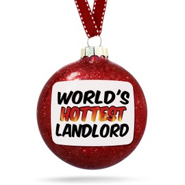 NEONBLOND Christmas Decoration Worlds Hottest Landlord Ornament
