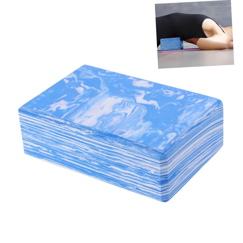 Sosoport High Density Eva Yoga Bricks Camouflage Fitness Blocks 2pcs