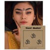 Comet Busters Traditional Om Black Bindi Sticker