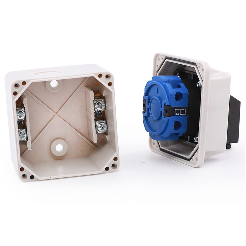 LEPEVNEY Universal Changeover Selector Switch with Waterproof Exterior Box Dual