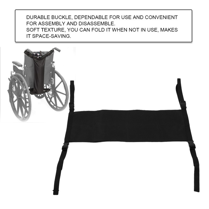 Portable Oxygen Cylinder Tank Storage Bag Wheel Chair Waterproof Hanging