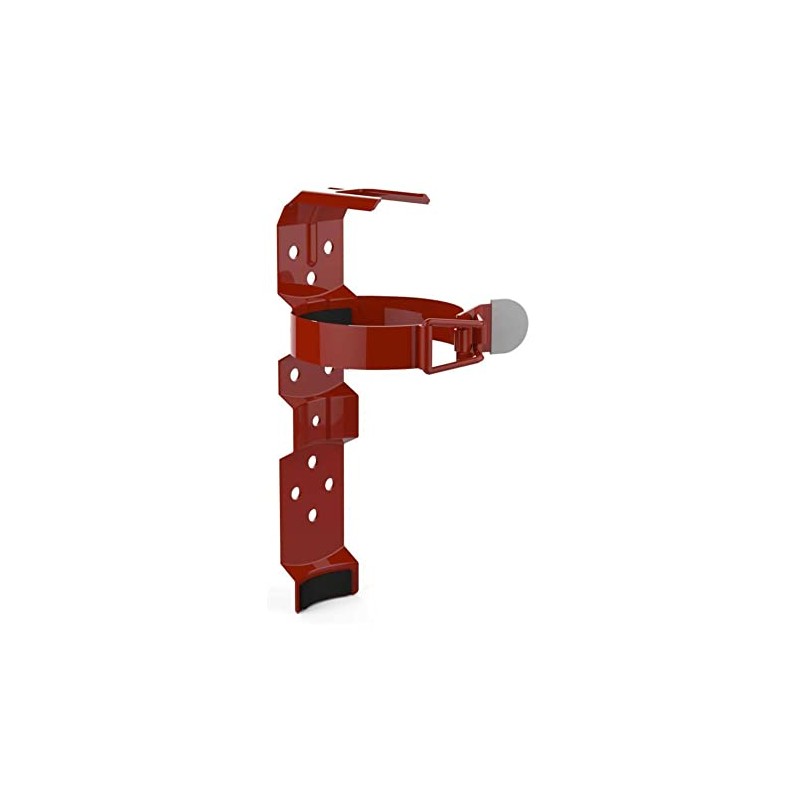 Amerex 818 Steel Fire Extinguisher Bracket (Red)
