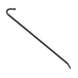 Edward Tools Gooseneck Wrecking Bar - Extra strength drop forged steel pry bar for easier demolition - Gooseneck for added ripping bar leverage - Nail puller end/chisel end - Rust proof (36 Inch)
