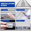 DGSL Garage Door Seals Bottom Rubber Weather Stripping Sealing Strip