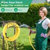 TomCare Garden Hose Holder Upgraded 4 Spikes Water Hose Holder