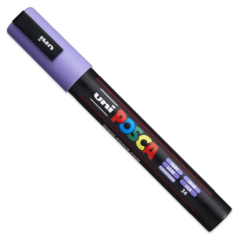 Posca PC-5M Paint Marker Art Pens 1.8-2.5mm Tip Spectrum (B)