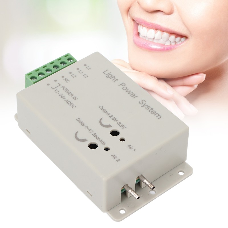 Dental Fiber Optic Handpiece Light Power Control System for 6