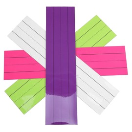 jojofuny 4pcs Large Magnetic Sentence Strips for Teachers Dry Erase Message Stickers for Classroom Fridge Organization for Task Differentiation Visual Organization