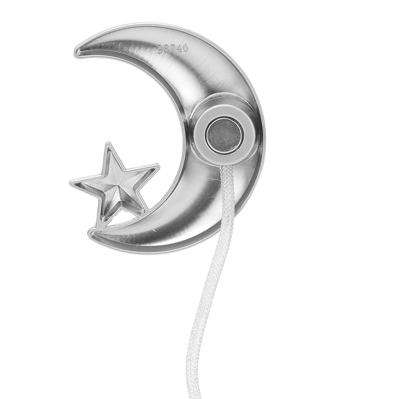 Magnetic Curtain Tiebacks, 2 Pcs Moon Star Shape Curtain Holdbacks