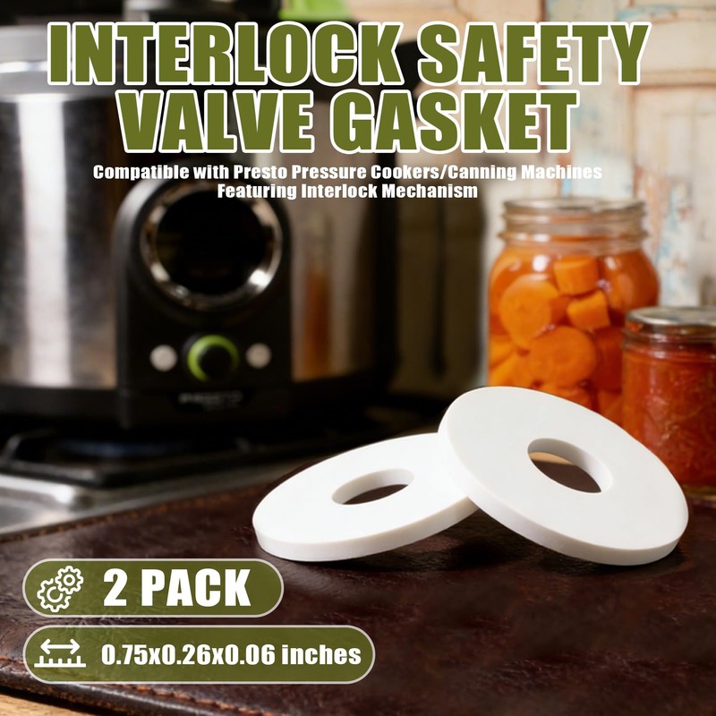 85659 Pressure Cooker/Canner Interlock Gasket for Presto (2)
