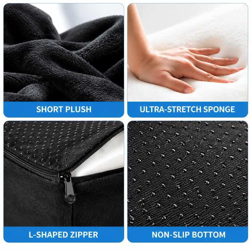 Memory Foam Seat Cushion for Home, Office & Car –