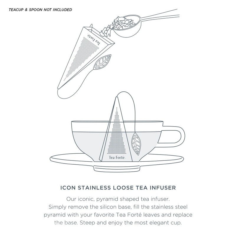 Tea Forte Icon - Infusor de té de hojas sueltas