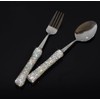 Bestbling Bling Rhinestone Crystal Dazzling Culinary Utensils Travel Set for