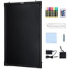 VEVOR LED Message Writing Board, 16"x12" Illuminated Erasable Lighted Chalkboard,