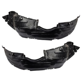 TRQ Inner Fender Liner Set Compatible with 2001-2005 Toyota RAV4 TO1248113 TO1249113