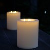 Outdoor XL 6.45" x 8" Large Flameless Candles with Remote,