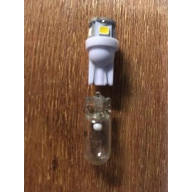 (10)WARM WHITE 8V-LED WEDGE/G-7000 G-7500 G-8000 /QRX/G-5700 G-4700/DIAL-Sa