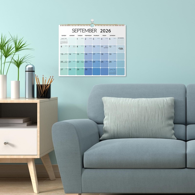 2026 Wall Calendar - 12 Months Wall Calendar from Jan.