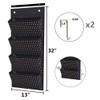Eamay Wall Mount/Over Door File Hanging Storage Organizer - 4