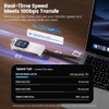 MOVE SPEED AC10 Smart Touchscreen SSD Enclosure, 10Gbps USB-C M.2