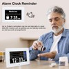 Golony Digital Alarm Clock for Seniors with Time,Date,and Month Display.Features