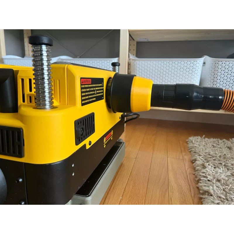 ToolCurve DeWalt DW735 Planer to 2 1/2" Vacuum Hose Adapter