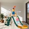 LulliSpace 6 in 1 Toddler Slide,Kids Climber Slider for Indoor
