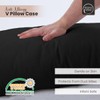Rohi Plum V Shaped Pillowcase – Soft & Breathable V