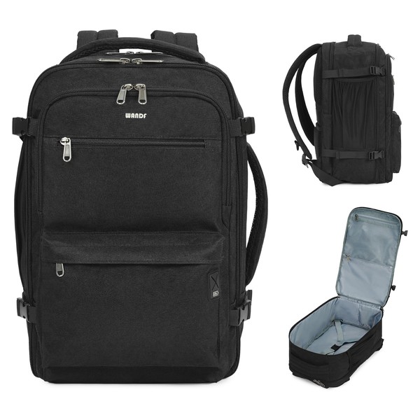WANDF Cabin Bag 40x20x25 for Ryanair Airlines Underseat Travel Hand