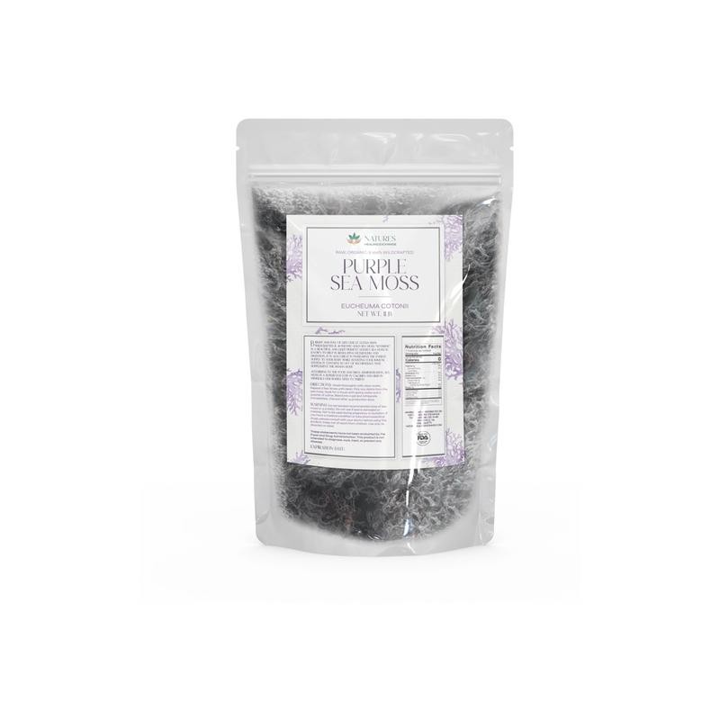 Purple Sea Moss - Size: 1 lb