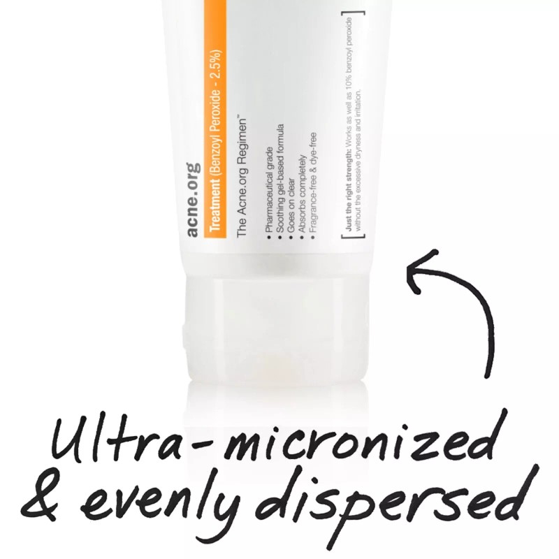 Acne.org 8 oz. Treatment (Benzoyl Peroxide - 2.5%)