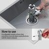 WBJKZJD Tub Drain Remover Wrench, Heavy Duty Drain Wrench Aluminum