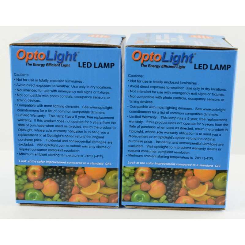 Optolight Opto-Light Dimmable LED Lamp 2700K Warm White R20 7W