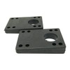 Riser Pads Triangle Black 0.3 - 0.55 inches (8 -