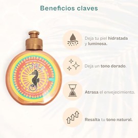 D'Luchi Mantequilla Corporal Hidratante con Aceite de Coco para Cuerpo, Vitamina E, Manteca de Karité y Centella Asiática - 300 ml