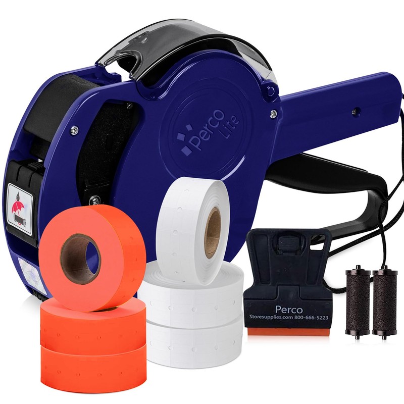 Perco Lite 1 Line Price Gun with Labels Kit -